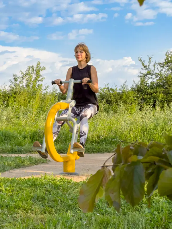 cavalier - appareil fitness extérieur