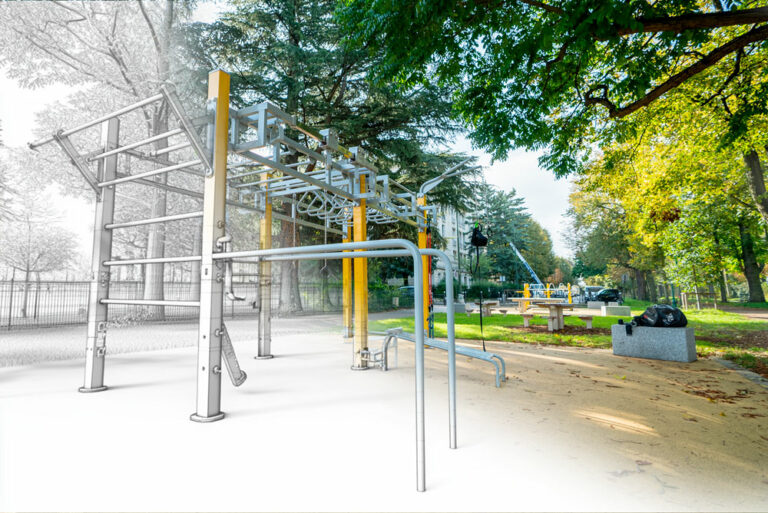 conception dune station de street workout
