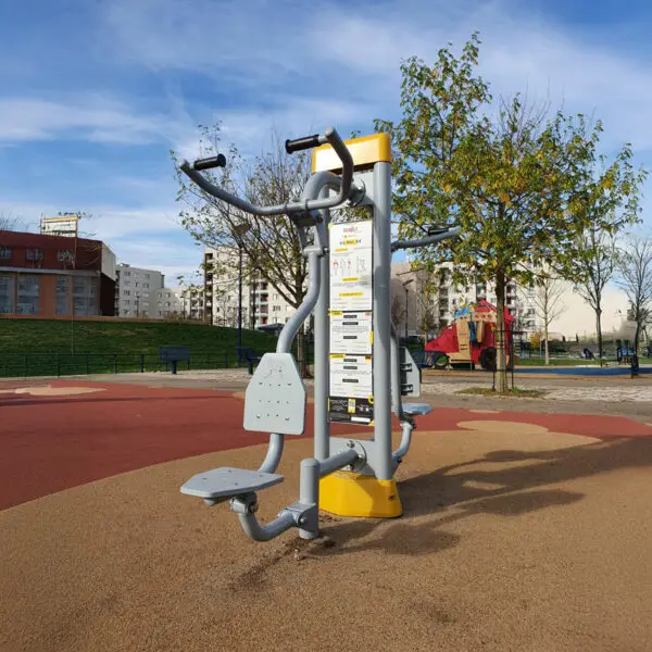 station de fitness extérieure pull double herkules
