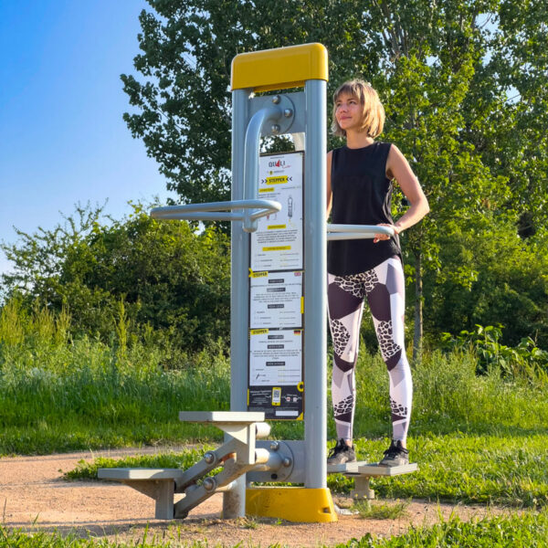 station de fitness extérieure twister herkules