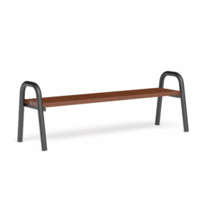 Banc sans dossier